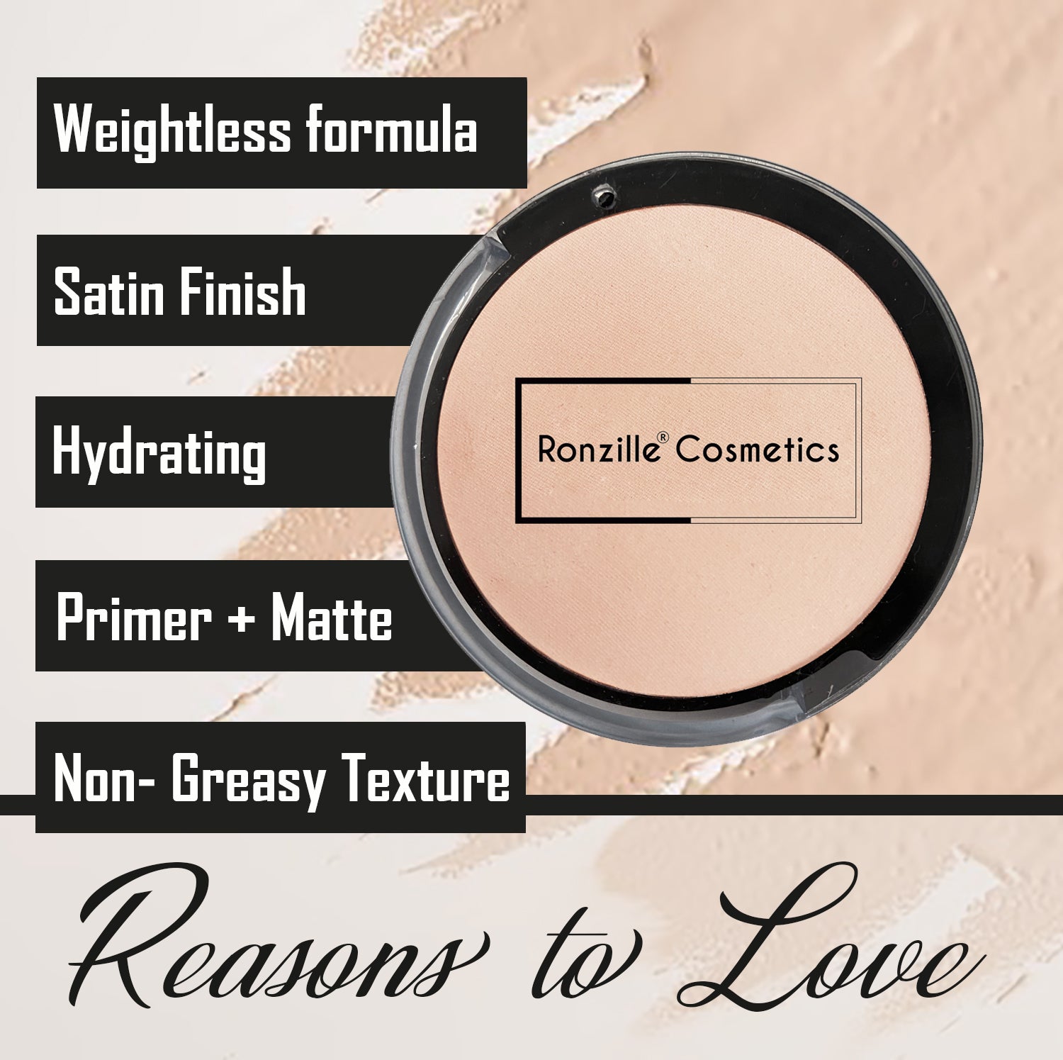 RONZILLE Weigh-less Primer+ matte Fairness Compact 01