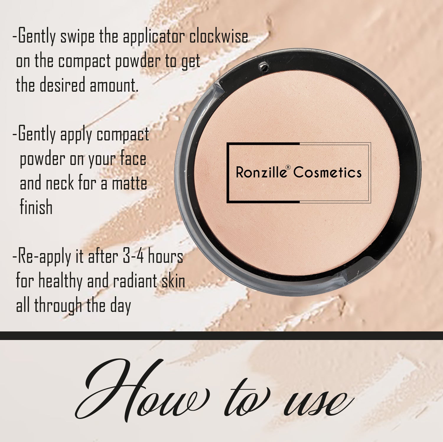 RONZILLE Weigh-less Primer+ matte Fairness Compact 01