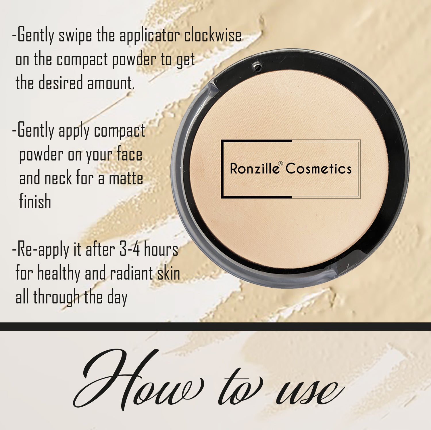 RONZILLE Weigh-less Primer+ matte Fairness Compact 02