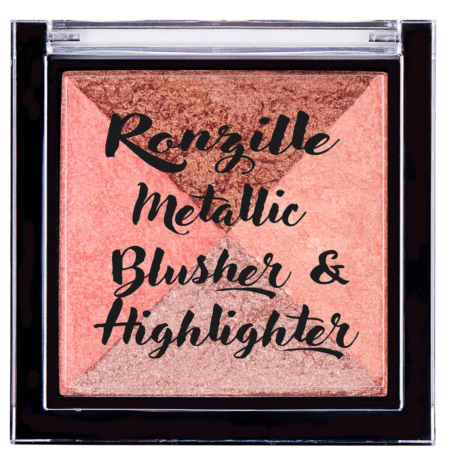 Ronzille Square Shimmer Brick Metallic Highlighter