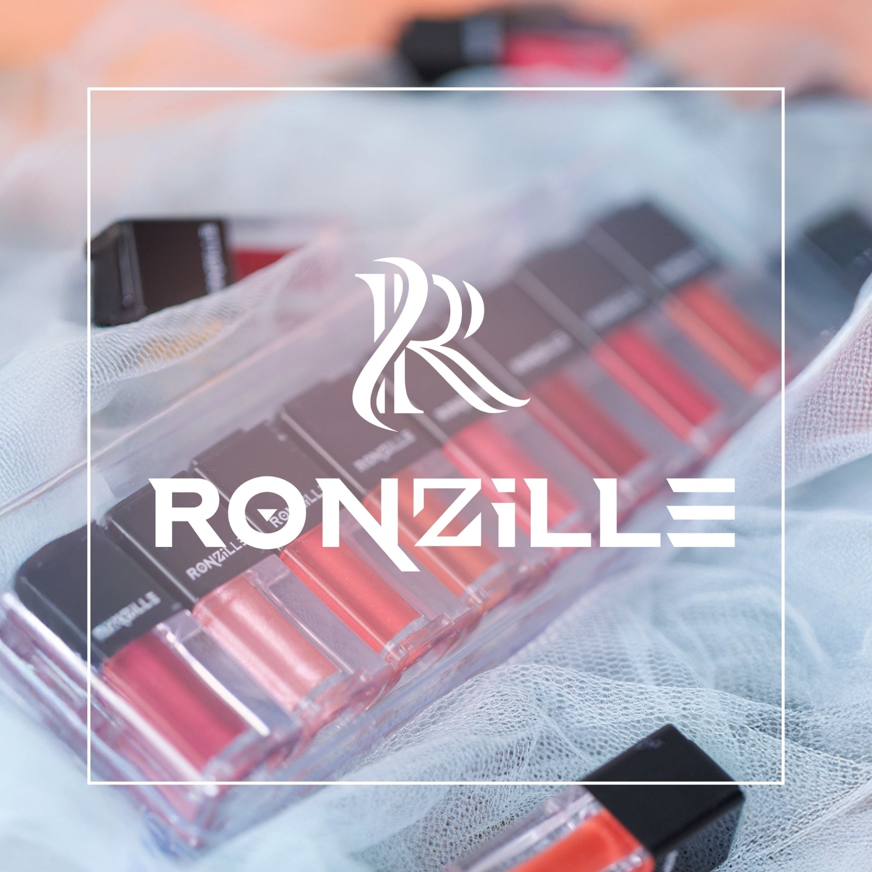 Ronzille Mini Long Lasting Waterproof Non Transfer Liquid Lipstick-Kit Set of 8
