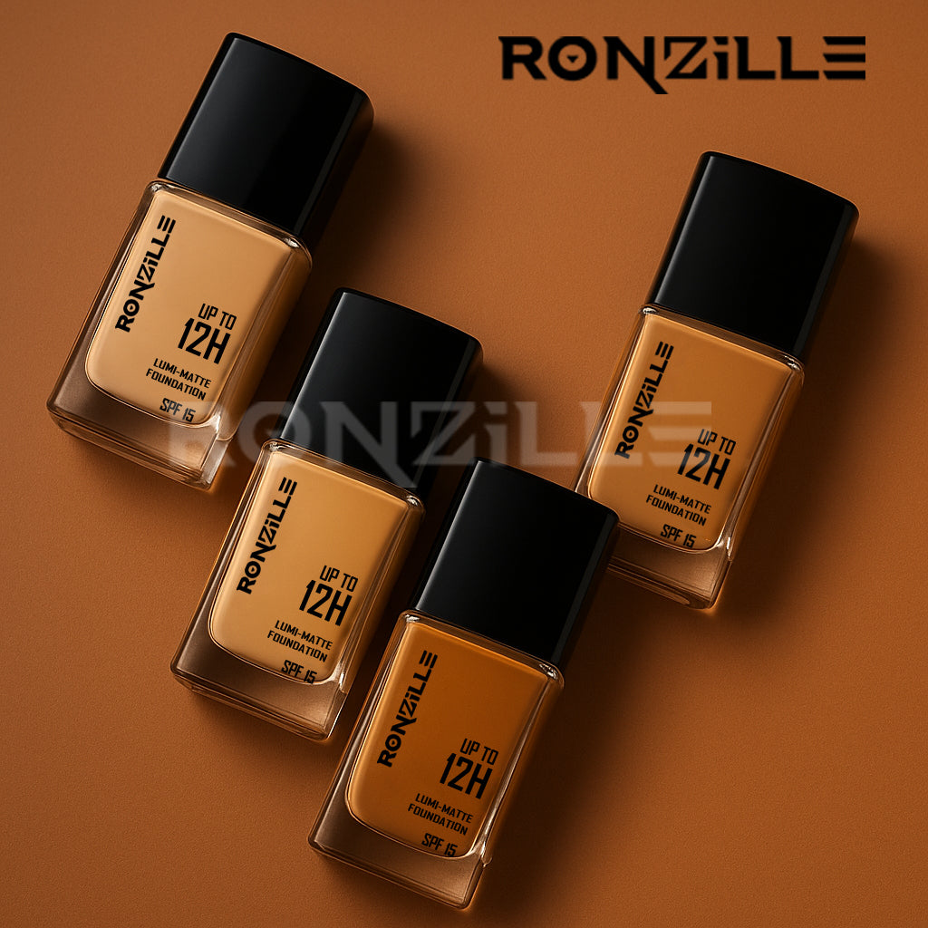 Ronzille Super Stay Lumi Matte Liquid Foundation-(15ml,Shade-03)