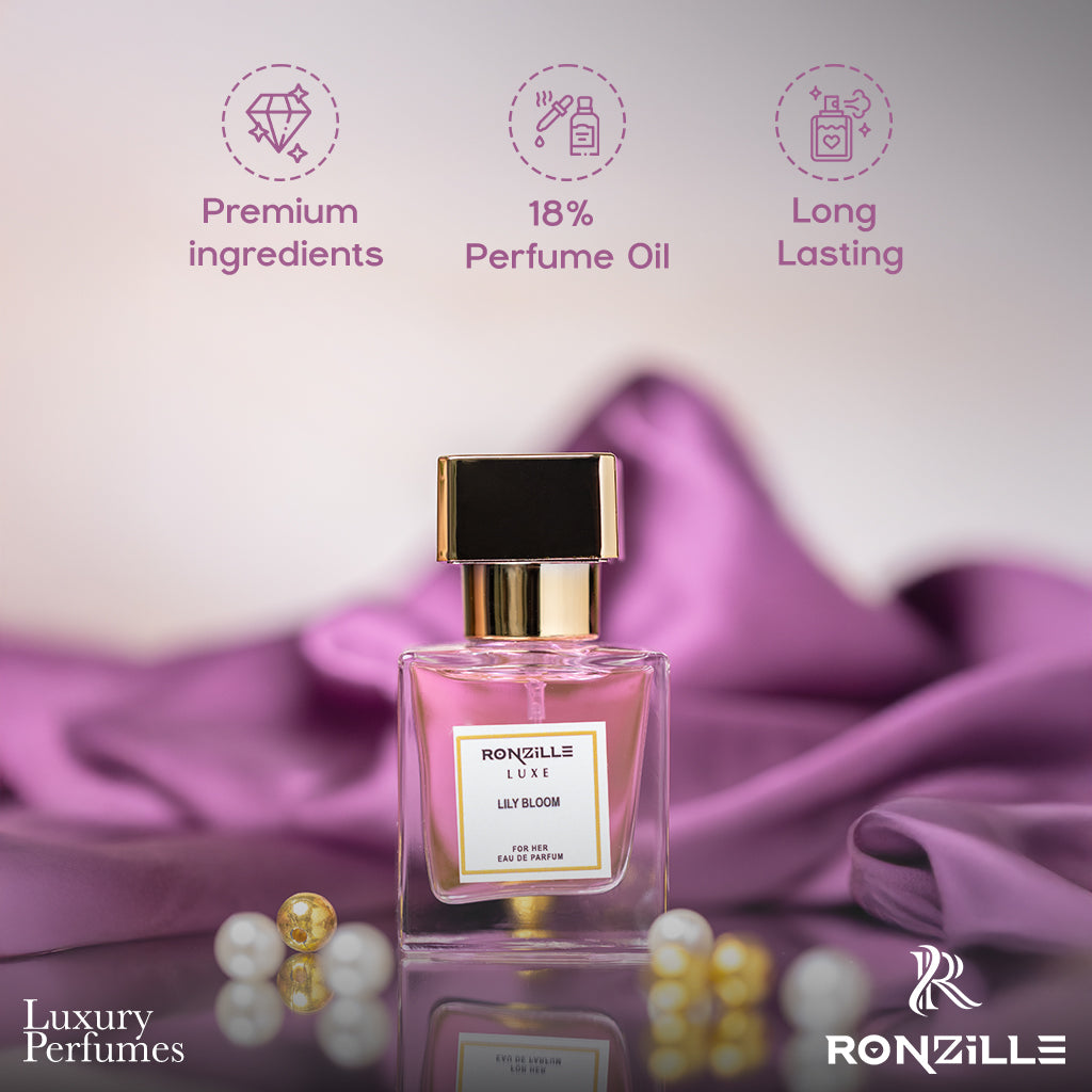 Ronzille Women Lily Bloom Eau De Perfume - 30ml