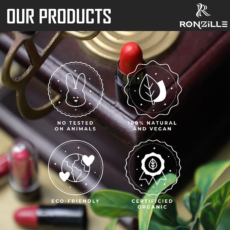 Ronzille Mini Trial Lipstick Kit Set of 12 (Shade-B)