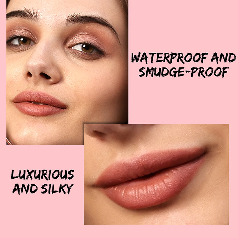 Ronzille Long Lasting Waterproof Non Transfer Mini Liquid Matte Lipstick Kit Set of 10