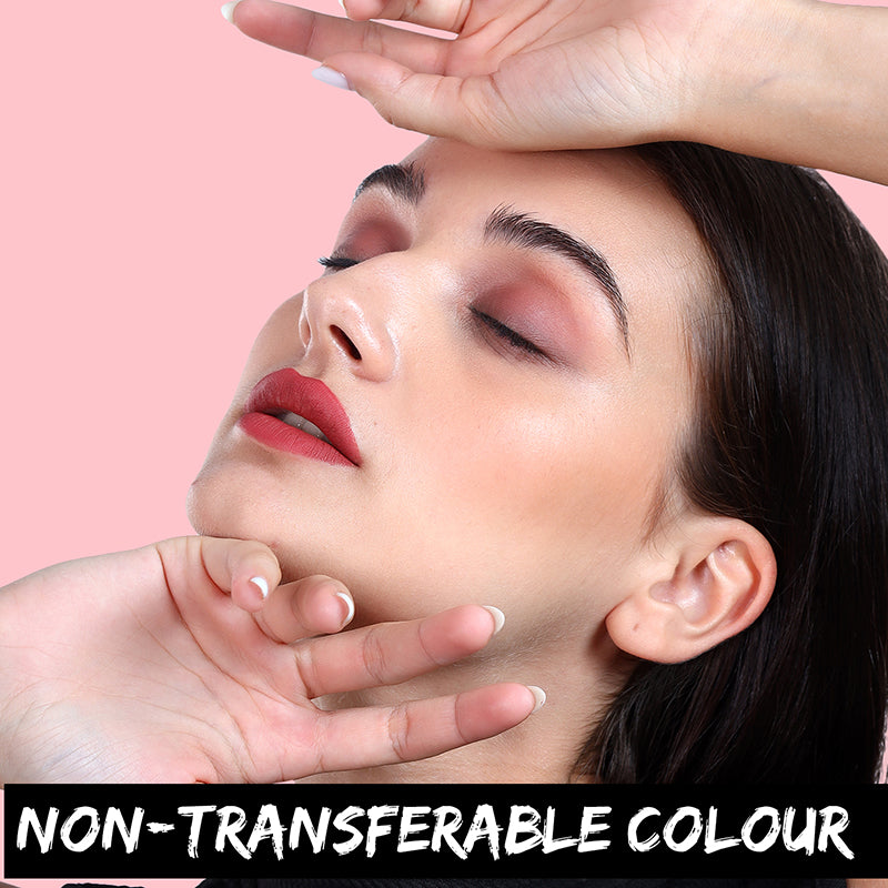 Ronzille Non Transfer Liquid Matte lipstick set of 10 (Multicolor)