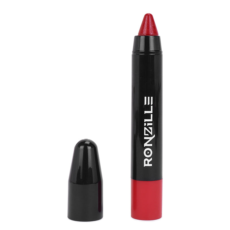 Ronzille Long Stay Matte Lip Crayon - Venetian Red