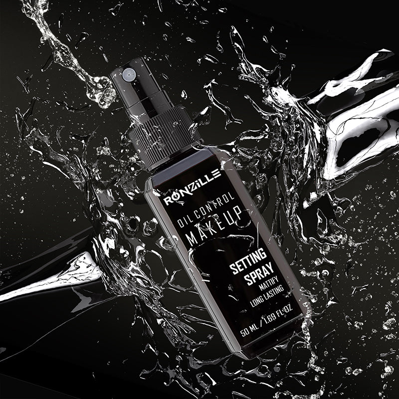 Ronzille Combo Oil Control Makeup Setting Spray (50ml) + Matte Finish Makeup Base Primer (20ml)
