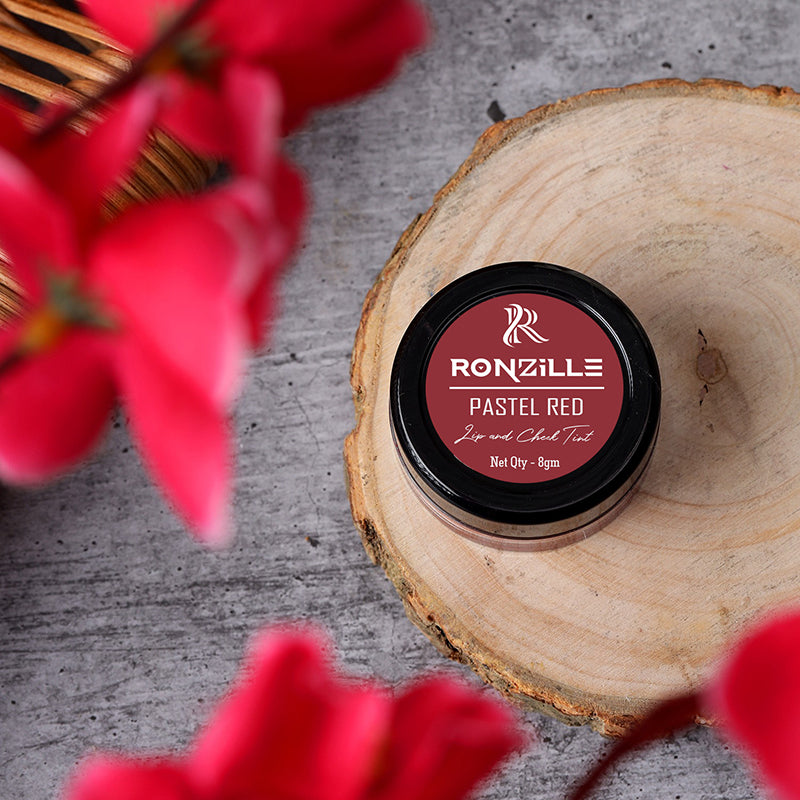 Ronzille Lip and cheek Tint Pastel Red