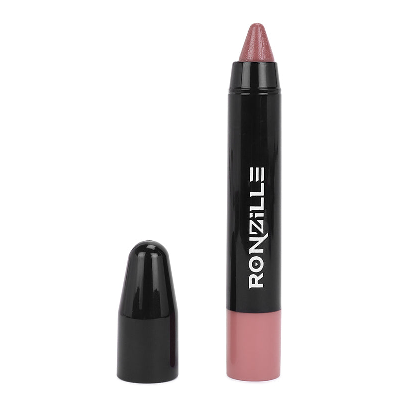 Ronzille Long Stay Matte Lip Crayon - Raspberry Rose