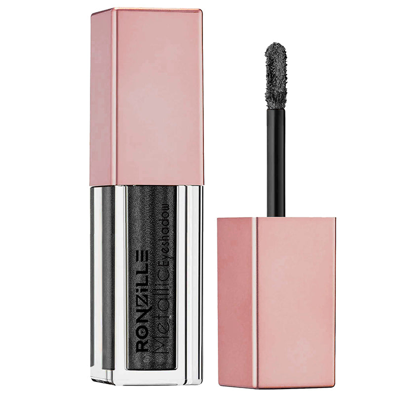 Ronzille Metallic Glitter Liquid Eye Shadow - Mollen Midnight