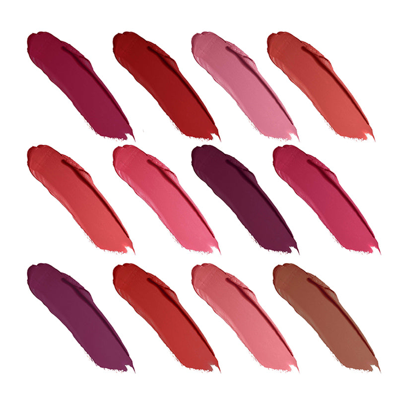 Ronzille Mini Trial Lipstick Kit Set of 12 (Shade-A)