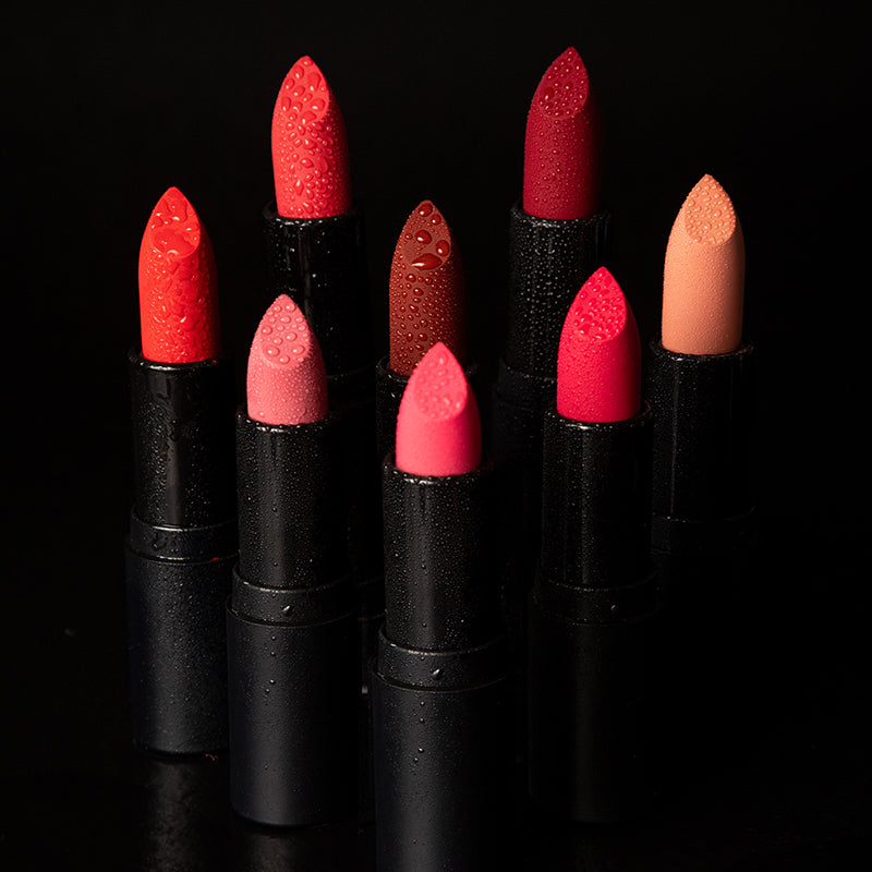 Ronzille One touch up HD Matte Lipstick -02(Scarlet Red)