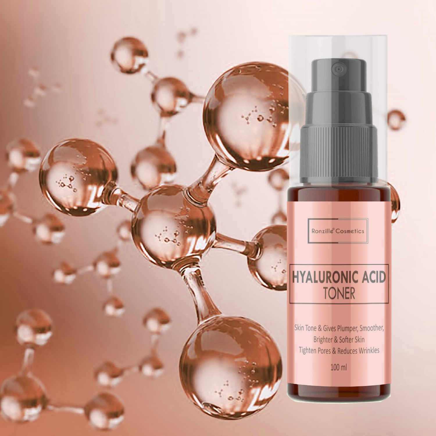Ronzille Hyaluronic Acide with grape seed extract Men & Women