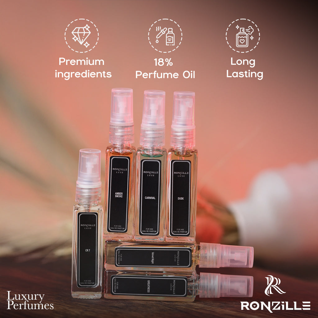 Ronzille Luxe Men Eau De Perfume (Set of 6)