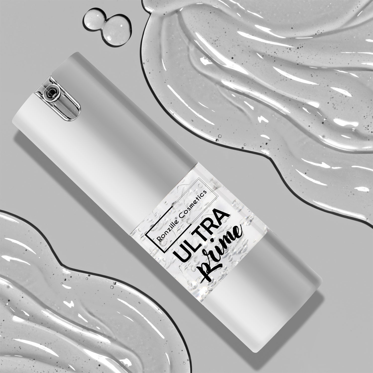 RONZILLE Ultra Prime Makeup Face primer Silicone Finish Primer - 25 ml (Transparent)