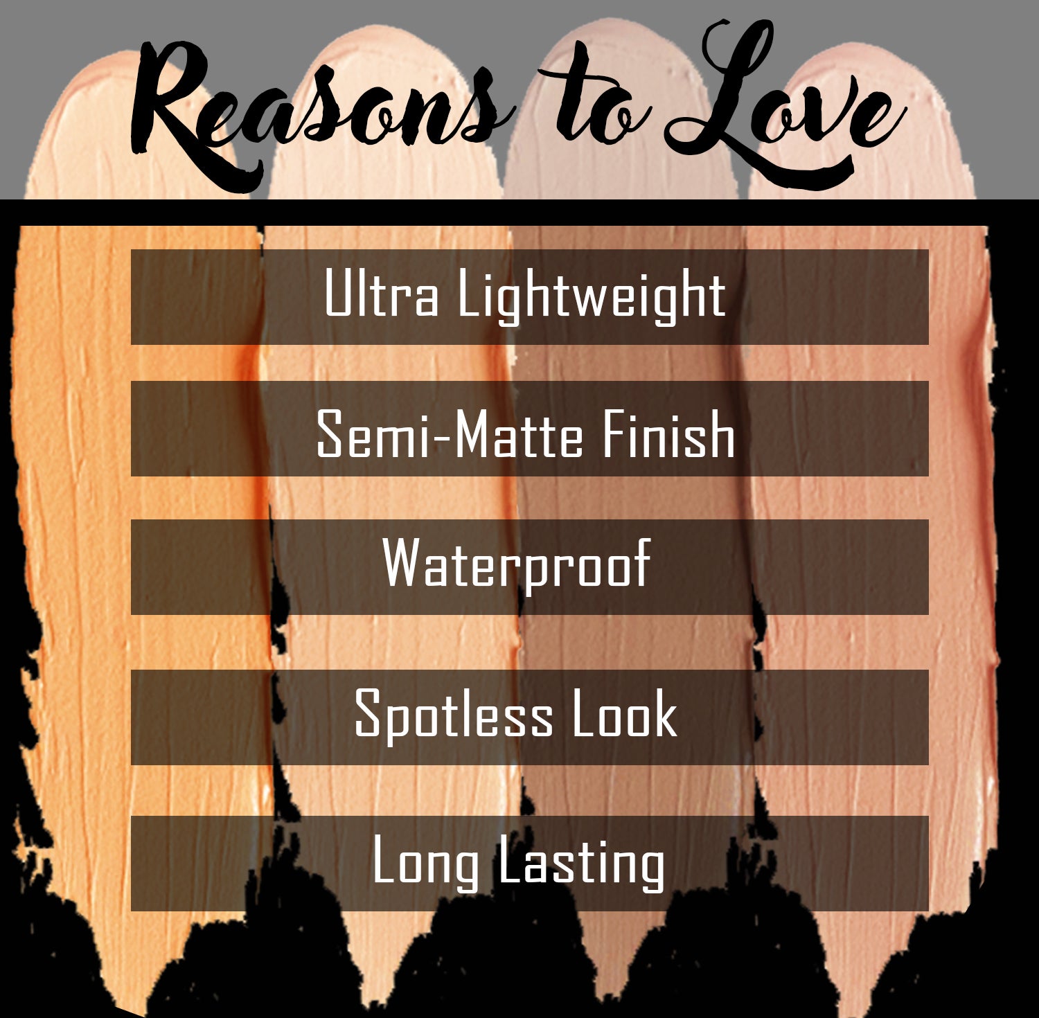 Ronzille 4 in One Professional Matte Finish Waterproof Contour Palette Concealer 16 g