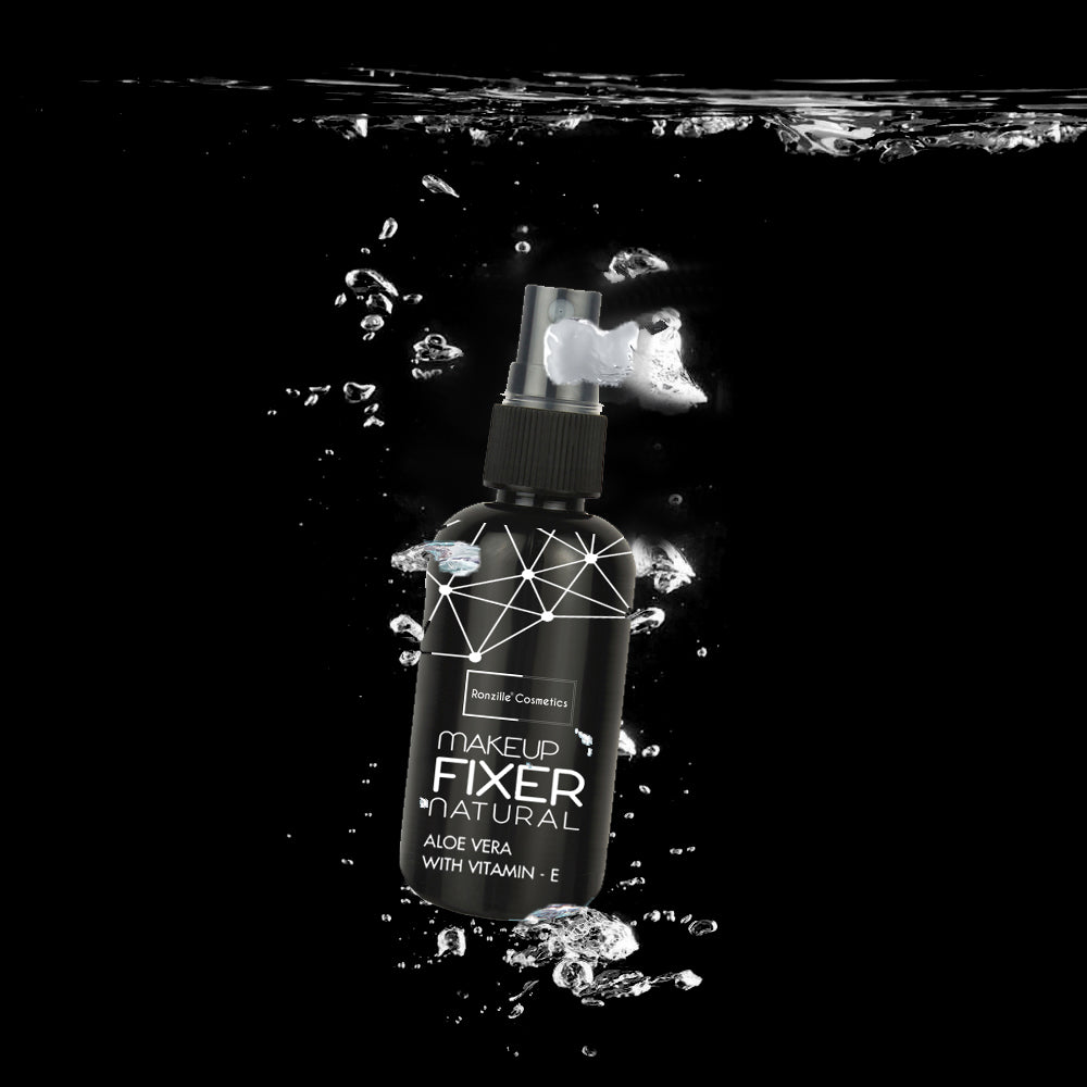 Ronzille Long lasting Makeup Fixer with Vitamin E and Aloevera Primer -60 ml (Transparent)