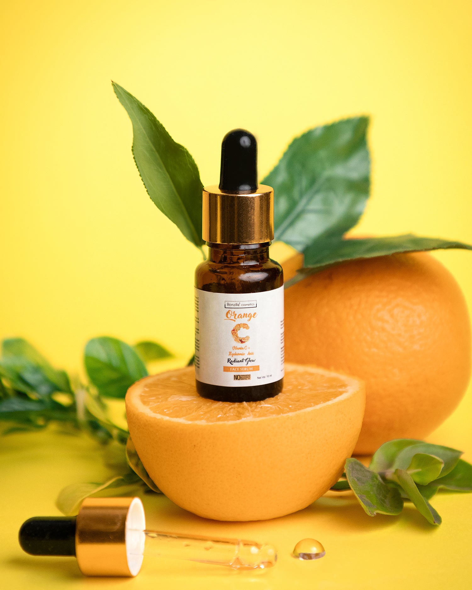 Ronzille Vitamin C Hyalunauric for Acne Scars Skin Brightening Face Serum 10 ml