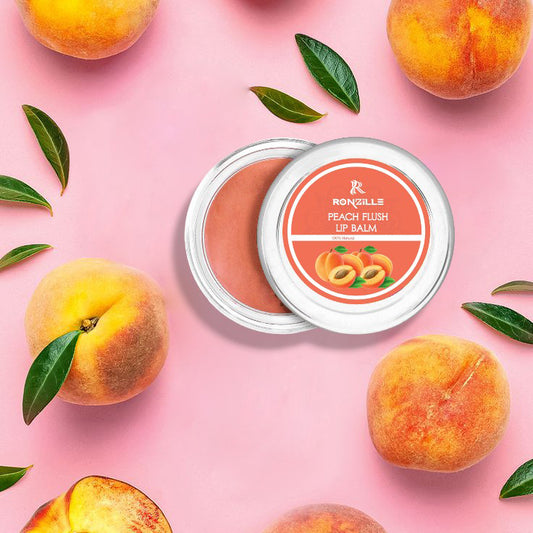 Ronzille Lip Balm  Peach Flush 8 gm