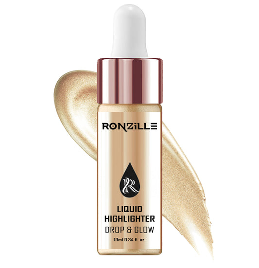 Ronzille Professional Smooth Shine illuminator Face Highlighter 3D glow 10ml