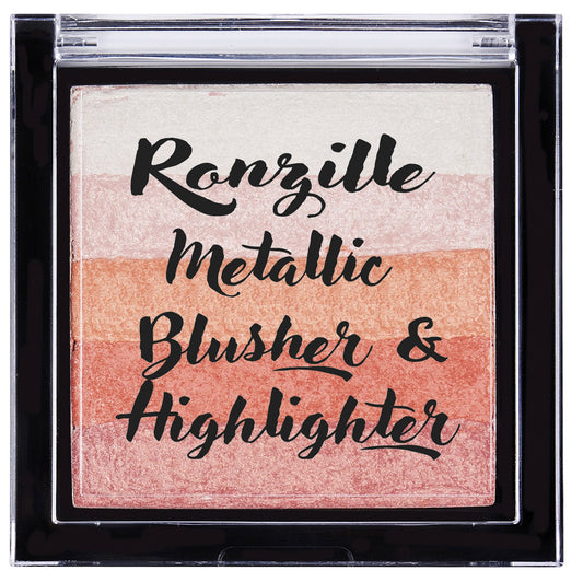 Ronzille Square Shimmer Brick Metallic Highlighter