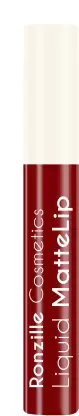 RONZILLE Non Transfer Matte Liquid Lip Color  ( Shade-02, 5 ml)