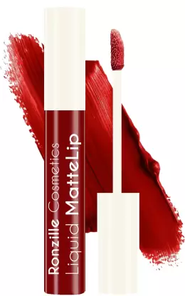 RONZILLE Non Transfer Matte Liquid Lip Color  ( Shade-02, 5 ml)