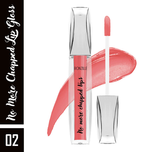 Ronzille No More Chapped Lips Gloss Moisturize Lip Fancy Colored Lip Gloss (Shade-02, 6ml)