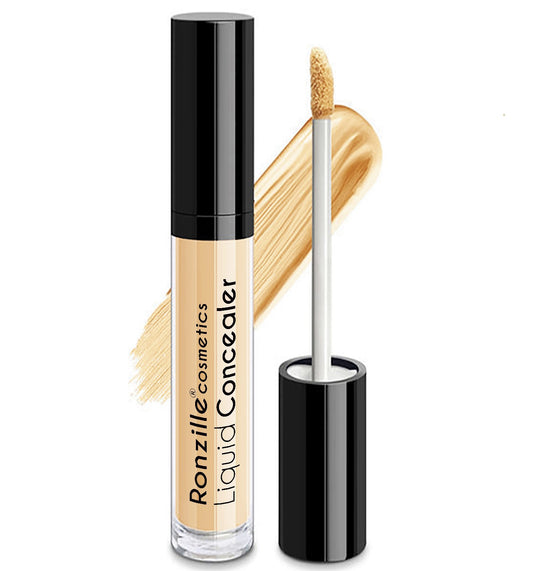 RONZILLE Ultra Base water-poof Liquid Concealer Shade-02  (Medium Beige, 6 ml)