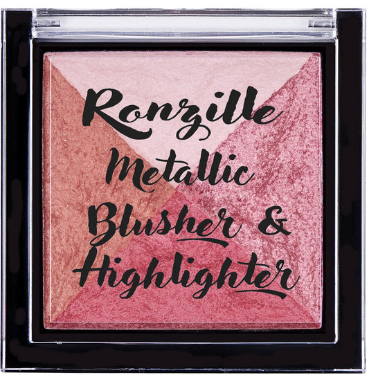 Ronzille Square Shimmer Brick Metallic Highlighter