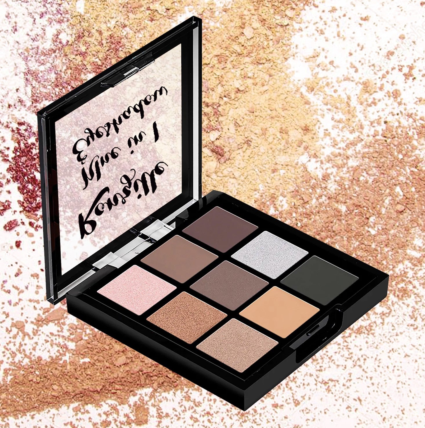 Ronzille Nine in 1 Eye-shadow Ultimate Shadow palette-(shade-01,18g)