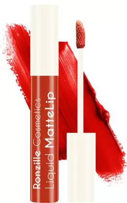 RONZILLE Non Transfer Matte Liquid Lip Color  (Shade-05, 5 ml)