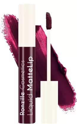 RONZILLE Non Transfer Matte Liquid Lip Color(Shade-06, 5 ml)