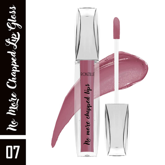 Ronzille No More Chapped Lips Gloss Moisturize Lip Fancy Colored Lip Gloss (Shade-07, 6ml)