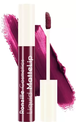 RONZILLE Non Transfer Matte Liquid Lip Color (Shade-08, 5 ml)