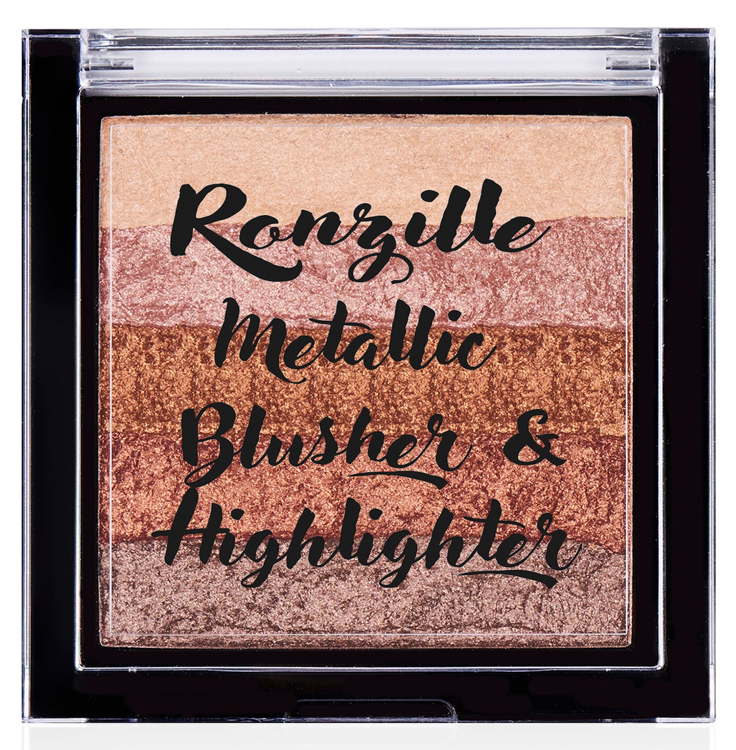 Ronzille Square Shimmer Brick Metallic Highlighter