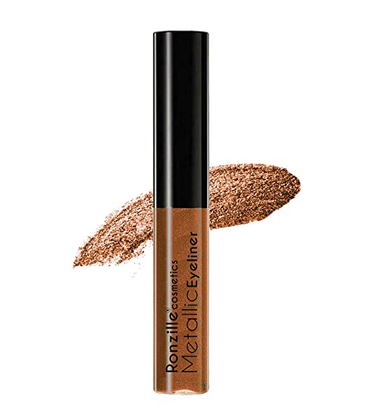 Ronzille Glitter Liquid Eyeliner Brown 4.9 ml