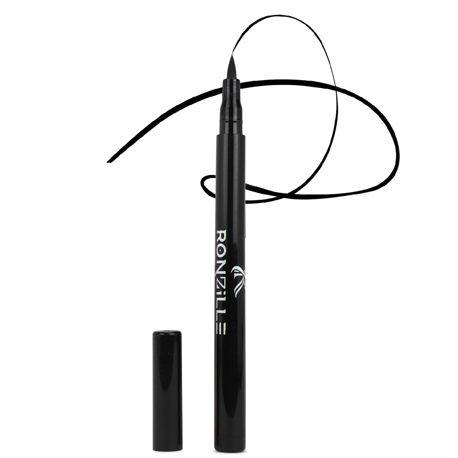 Ronzille Deep Black Sketch Matte Eyeliner|Waterproof Eyeliner Pencil (1ml,Black)