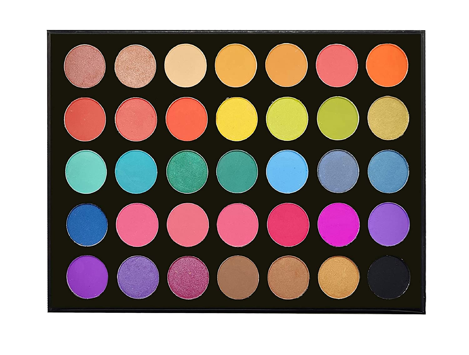 Ronzille Professional 35 Colors Eye Makeup Eye-shadow Kit 70 g
