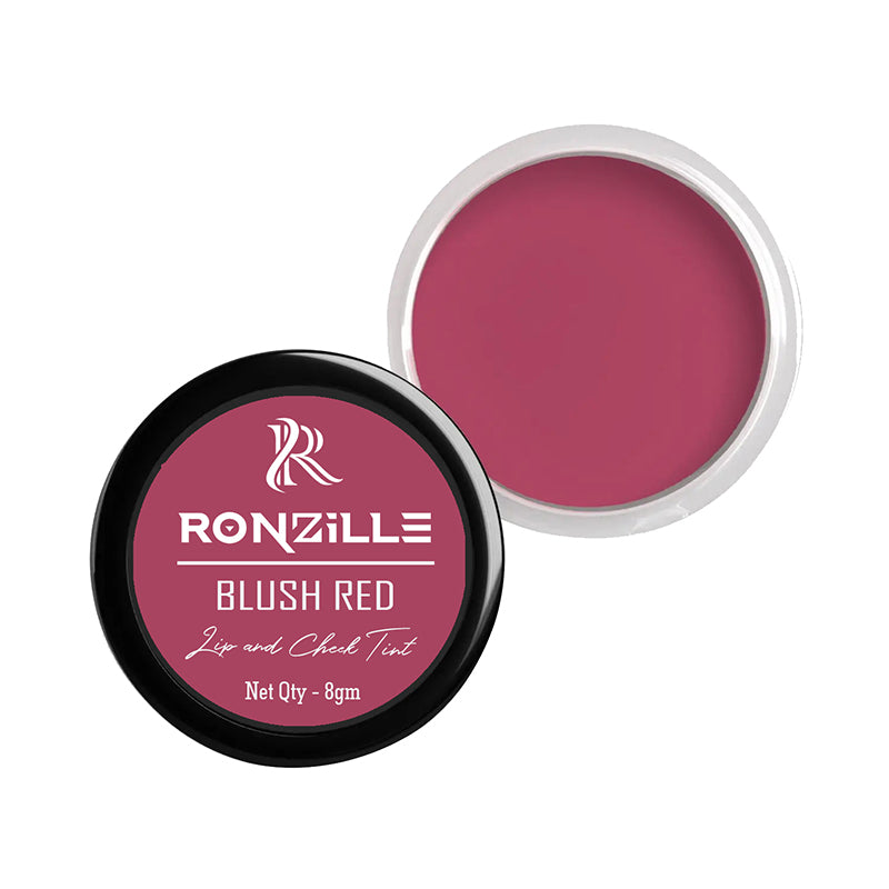 Ronzille Lip and cheek Tint Blush Red