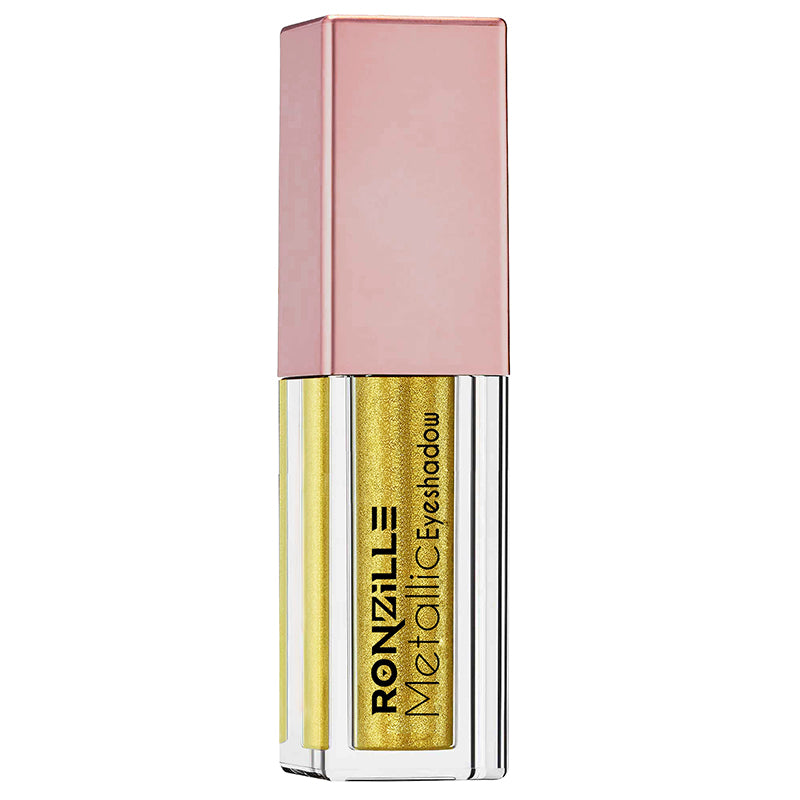 Ronzille Metallic Glitter Liquid Eye Shadow - Golden