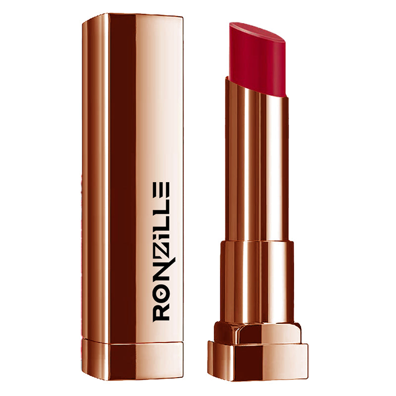 Ronzille Natural Colored Long Stay Matte Lipstick With Intense Colour Payoff Shade -01