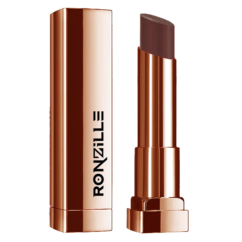 Ronzille Natural Colored Long Stay Matte Lipstick With Intense Colour Payoff Shade -04