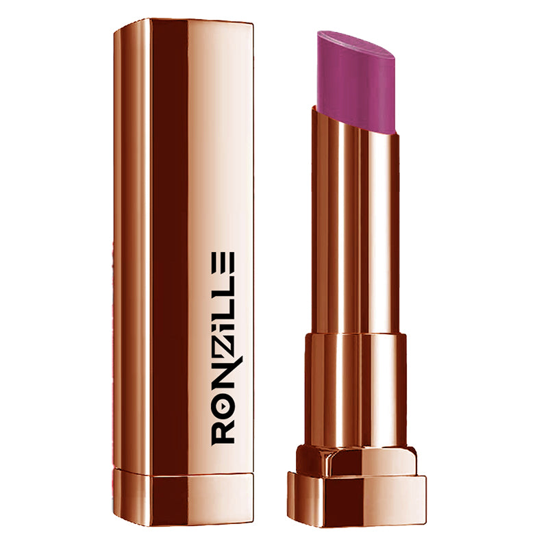 Ronzille Natural Colored Long Stay Matte Lipstick With Intense Colour Payoff Shade -08