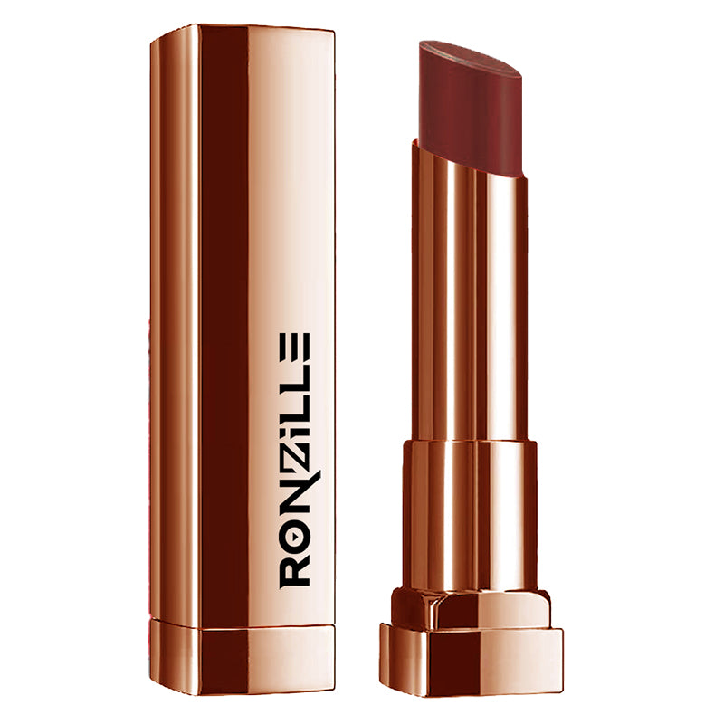 Ronzille Natural Colored Long Stay Matte Lipstick With Intense Colour Payoff Shade -02