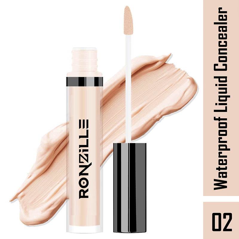 Ronzille HD Finish Full Coverage Liquid Concealer  (Warm Sand, 4 ml) 05