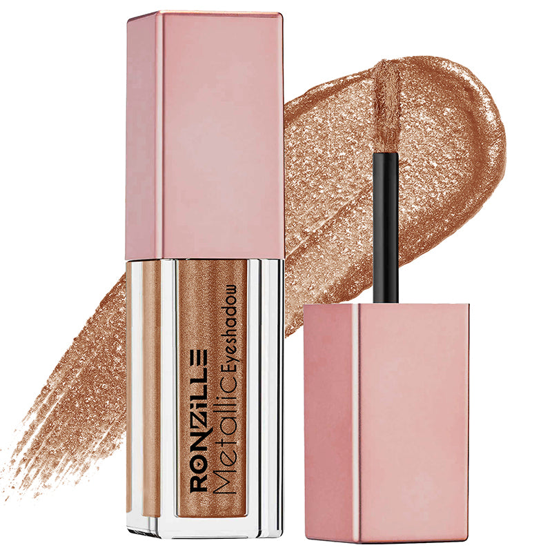 Ronzille Metallic Glitter Liquid Eye Shadow - Champagne