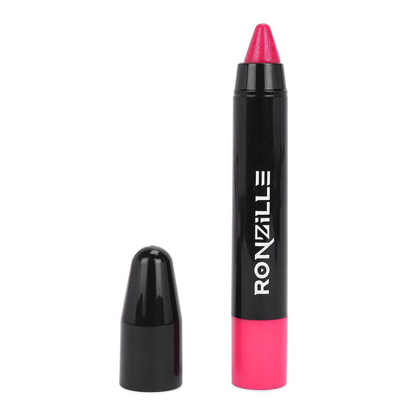 Ronzille Long Stay Matte Lip Crayon - Strawberry