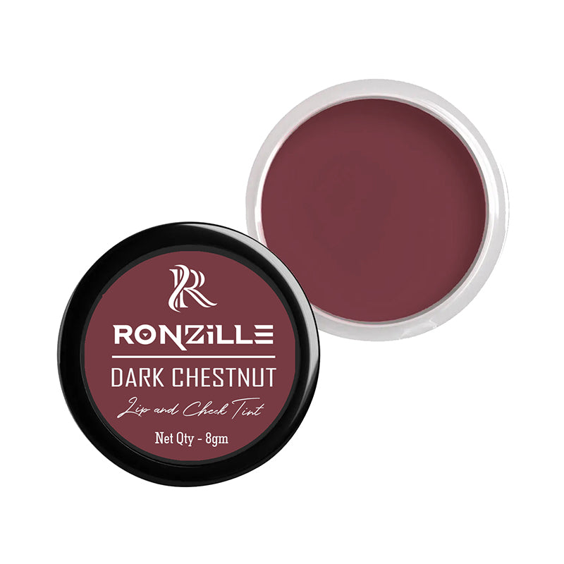 Ronzille Lip and cheek Tint Dark Chestnut